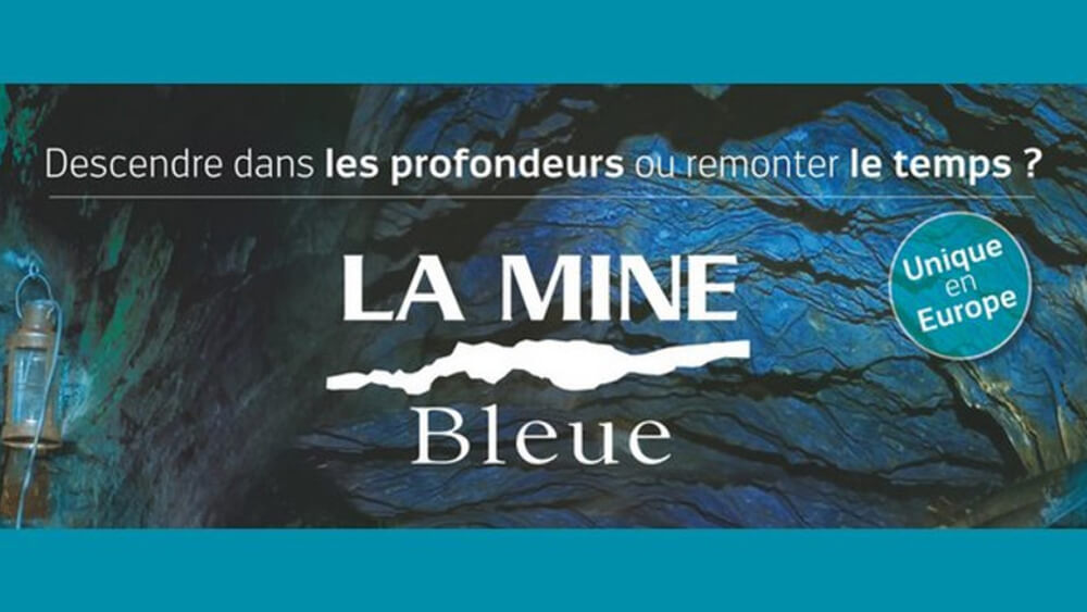 La mine bleue  8km